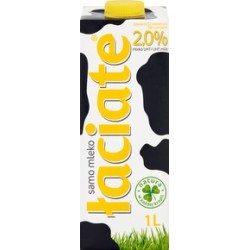 MLEKO ŁACIATE 2% 1 L