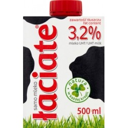 MLEKO ŁACIATE 3,2% 0,5 L