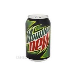 MOUNTAIN DEW 0,33 L PUSZKA