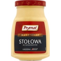 MUSZTARDA PRYMAT STOŁOWA 185 G