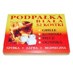 PODPAŁKA BIAŁA 32 KOSTKI