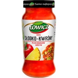 SOS ŁOWICZ 500 G SŁODKO-KWAŚNY