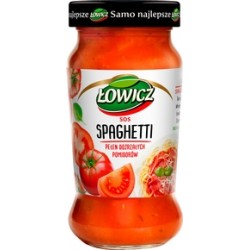 SOS ŁOWICZ 350 G SPAGHETTI