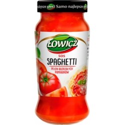 SOS ŁOWICZ 500 G SPAGHETTI