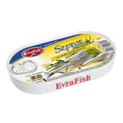 SZPROT W OLEJU 170 G EVRA