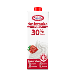 ŚMIETANA 30% 1 L MLEKOVITA