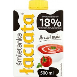 ŚMIETANA ŁACIATA 18% 500 ML