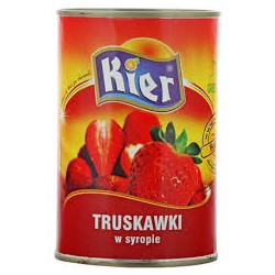 TRUSKAWKI W SYROPIE 410 G KIER