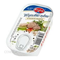 WĄTRÓBKI RYBNE W TŁUSZCZU...