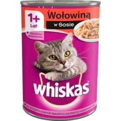 WHISKAS 400 G WOŁOWINA