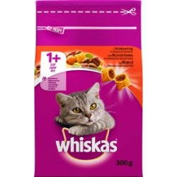 WHISKAS 300 G WOŁOWINA