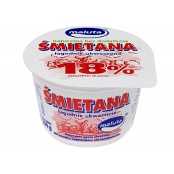 ŚMIETANA BIO 18% 200 G MALUTA