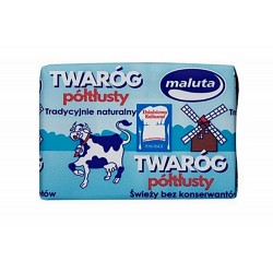 TWARÓG PÓŁTŁUSTY 200 G MALUTA