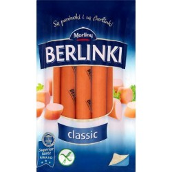 BERLINKI PARÓWKI MORLINY 250G