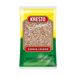 SIEMIĘ LNIANE 200G KRESTO