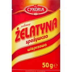 ŻELATYNA SPOŻYWCZA CYKORIA 50G