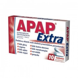 APAP EXTRA 10 TABLETEK USP