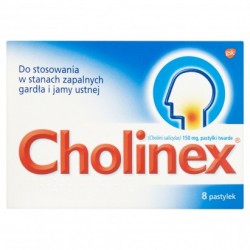 CHOLINEX 8 TABLETEK GSK