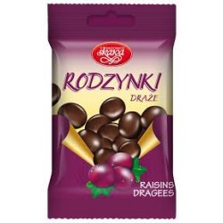 DRAŻE SKAWA 70 G RODZYNKI