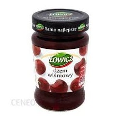 DŻEM ŁOWICZ 280 G WIŚNIOWY