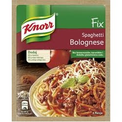 FIX SPAGHETTI BOLOGNESE KNORR