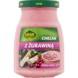 CHRZAN Z ŻURAWINĄ 175G SMAK