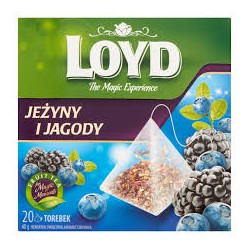 HERBATA LOYD JEŻYNA I JAGODA