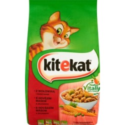KITEKAT 300 G WOŁOWINA